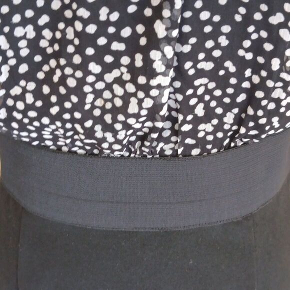 Chic New York & Company Polka Dot Dress. Career. Professional. Classic - Picture 4 of 12
